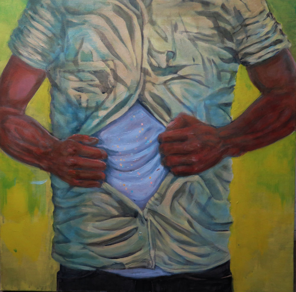 Manipura, 2006. Acrylic Paint on Canvas.